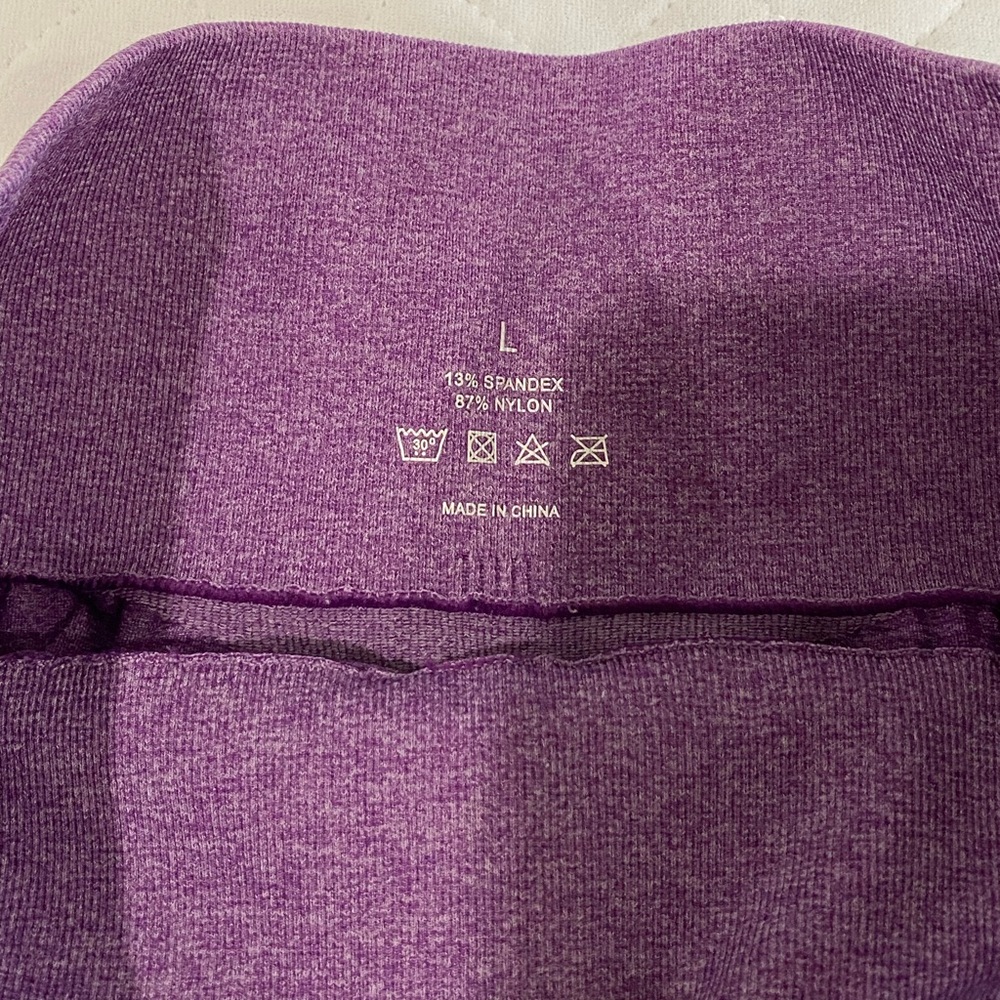 NVGTN Women's Purple Bike Shorts - Picture 4 of 4